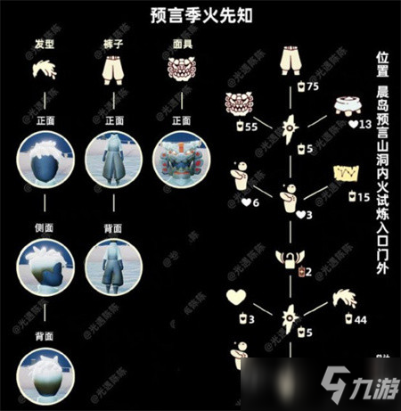 光遇武士裤先祖复刻兑换图及位置介绍