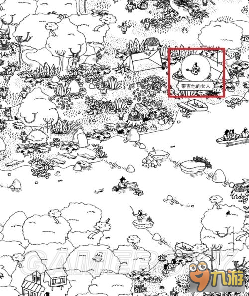 《隐藏的人（Hidden folks）》图文攻略 全关卡人物位置攻略