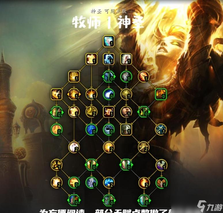 魔兽世界10.0神牧天赋加点推荐