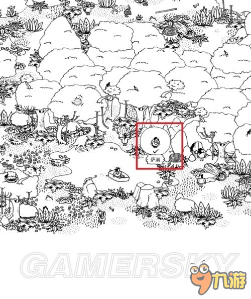 《隐藏的人（Hidden folks）》图文攻略 全关卡人物位置攻略