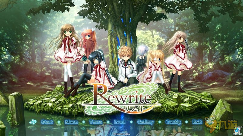 《Rewrite》将改编手游？Visual Art公开全新网站