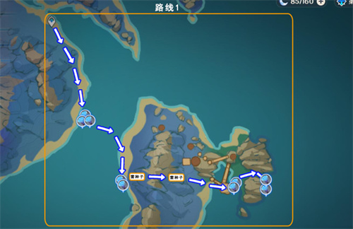 原神海灵芝采集路线图