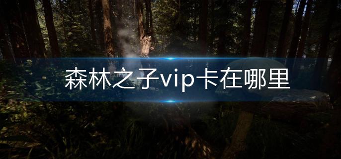 森林之子vip卡在哪里-vip房卡位置分享