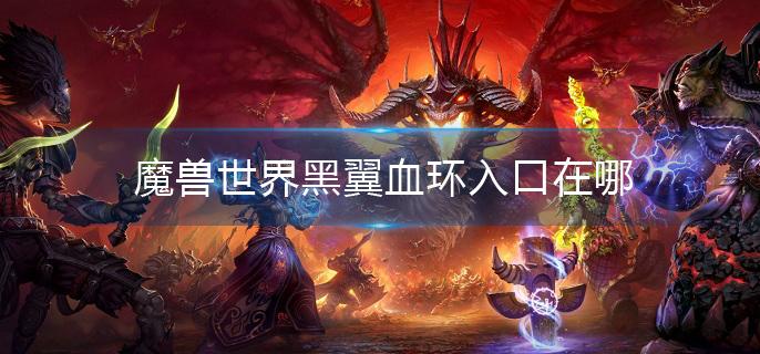 魔兽世界黑翼血环入口在哪