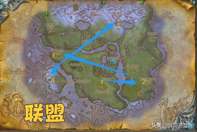 魔兽WLK：诺森德任务升级路线，包含必做任务，首张地图别选错