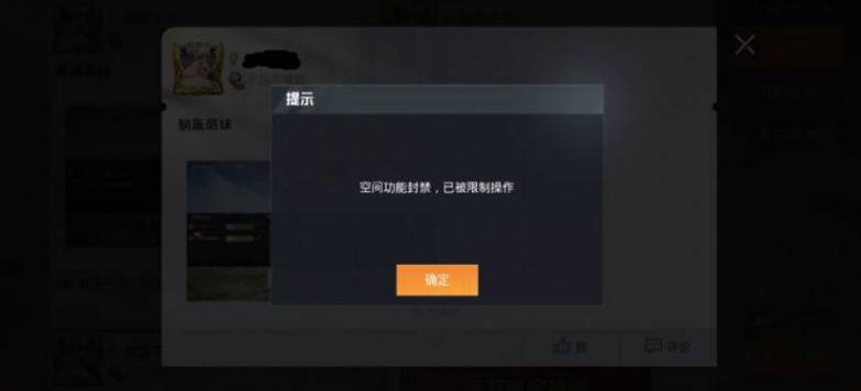 和平精英空间功能封禁怎么办-空间功能封禁解决办法
