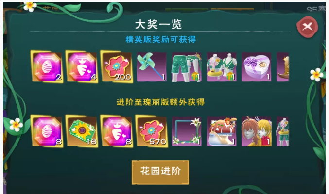 创造与魔法第五期贝雅花园奖励是什么_创造与魔法第五期贝雅花园奖励一览