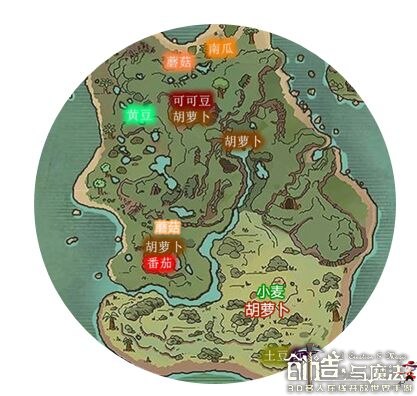 创造与魔法白金海湾在哪里_白金海湾资源分布图