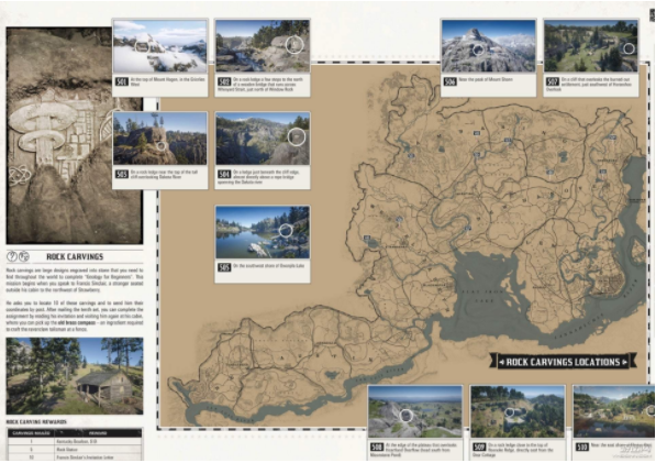 荒野大镖客2石雕在哪_荒野大镖客2石雕位置汇总