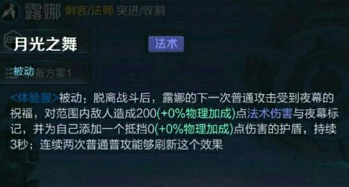 王者荣耀露娜重做长什么样_王者荣耀重做后露娜技能解析