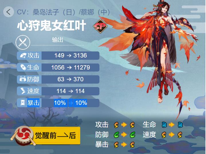 2022阴阳师心狩鬼女红叶御魂搭配什么