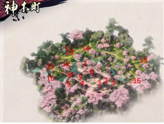 侍魂胧月传说藏宝图挖宝位置在哪_侍魂胧月传说藏宝图挖宝地点汇总