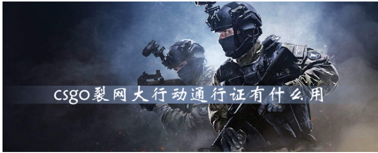 csgo裂网大行动通行证有什么用_csgo裂网大行动通行证作用一览